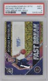 Michael Porter Jr. from the 2018-19 Panini Donruss Optic set graded by PSA and given an overall grade of 9.