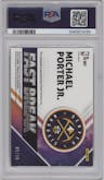 Michael Porter Jr. from the 2018-19 Panini Donruss Optic set graded by PSA and given an overall grade of 9.