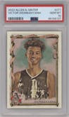 Victor Wembanyama from the 2023 Topps Allen & Ginter set graded by PSA and given an overall grade of 10.