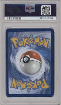 Aerodactyl V from the 2022 Pokemon SWSH set graded by PSA and given an overall grade of 10.
