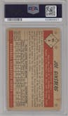 Joe Ginsberg from the 1953 Bowman Color set graded by PSA and given an overall grade of 6.