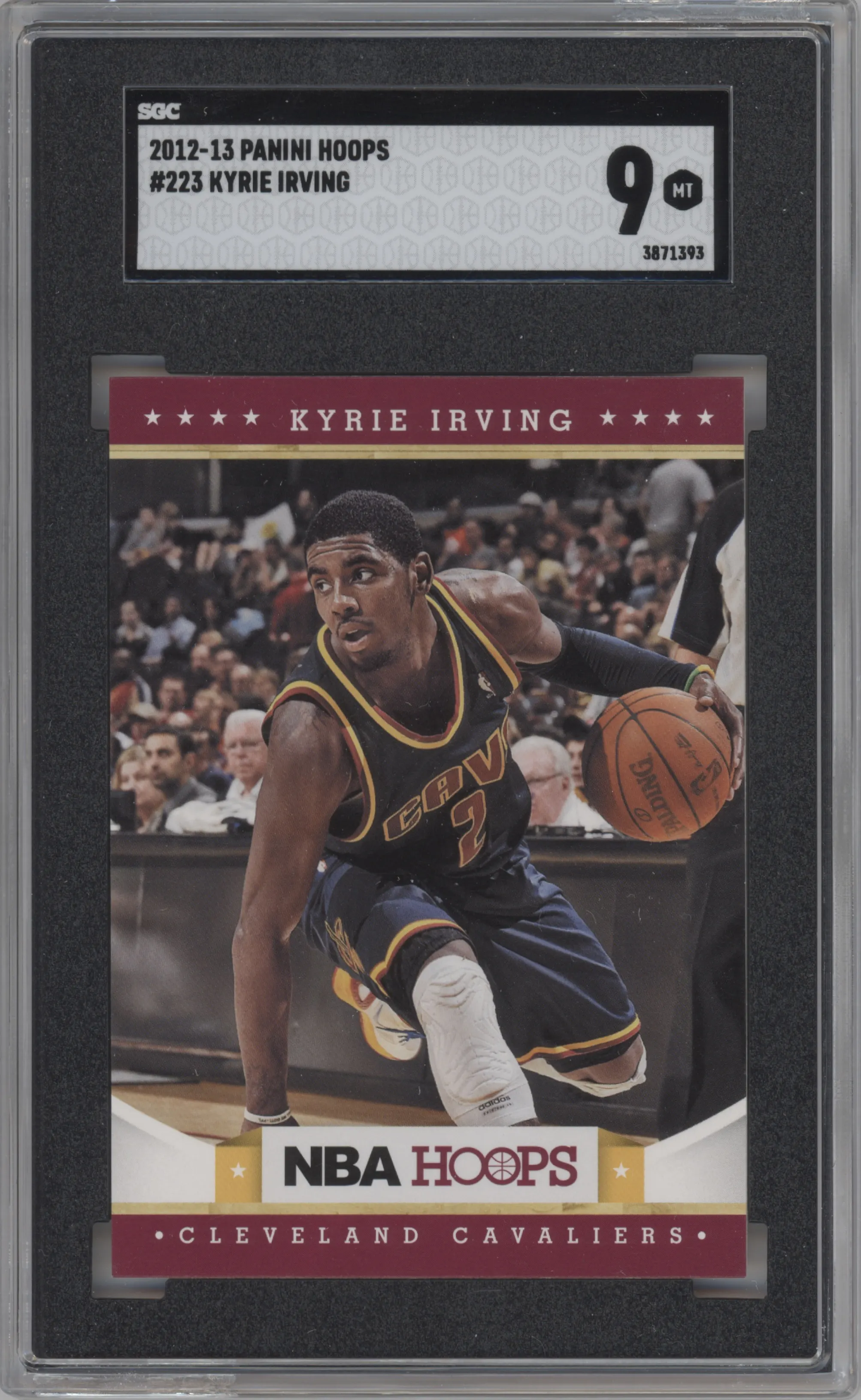 2012 Panini NBA Hoops Kyrie Irving SGC 9