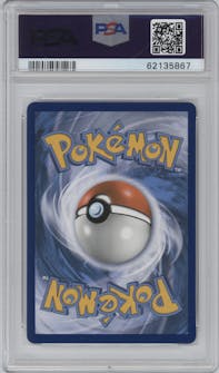 Reshiram/Charizard GX from the 2019 Pokemon S&M  set graded by PSA and given an overall grade of 10.