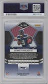 Kenneth Walker III from the 2022 Panini Mosaic set featuring a Honeycomb parallel graded by PSA and given an overall grade of 10.