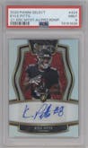 Kyle Pitts from the 2020 Panini Select set graded by PSA and given an overall grade of 9.