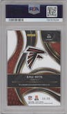 Kyle Pitts from the 2020 Panini Select set graded by PSA and given an overall grade of 9.