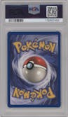 Oddish from the 1999 Pokemon set graded by PSA and given an overall grade of 9.