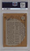 Magic Johnson from the 1981-82 Topps  set graded by PSA and given an overall grade of 8.