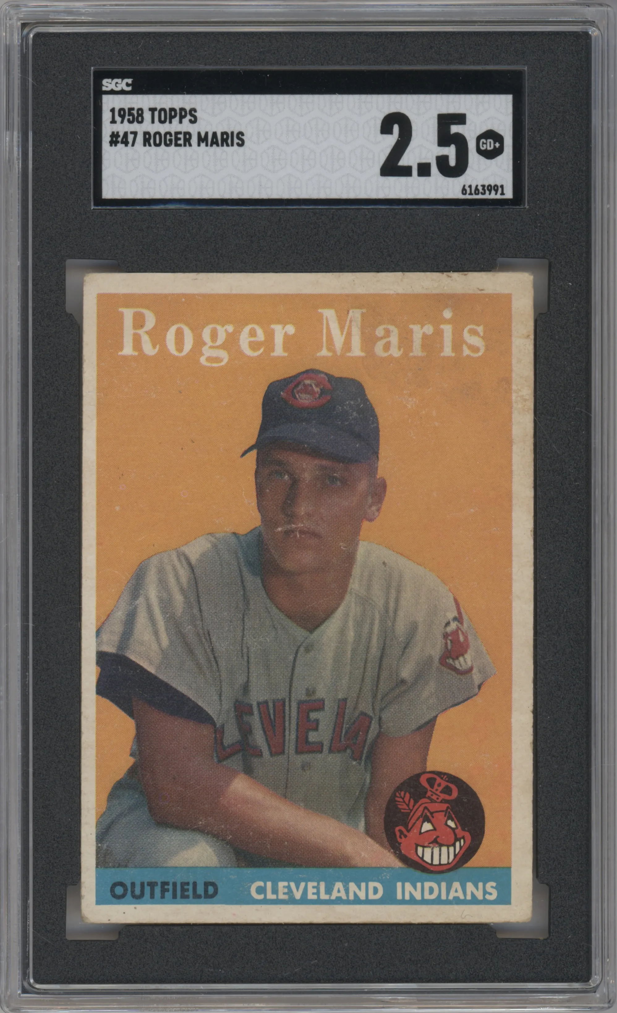 1958 Topps Roger Maris #47 SGC 2.5