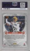 Jordan Love from the 2023 Panini Phoenix set featuring a Orange parallel graded by PSA and given an overall grade of 10.