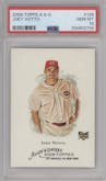 Joey Votto from the 2008 Topps Allen & Ginter set graded by PSA and given an overall grade of 10.
