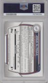 Josue De Paula from the 2023 Bowman  set graded by PSA and given an overall grade of 10.