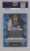 Bryce Young  from the 2023 Panini Mosaic set featuring a Red Mosaic parallel graded by PSA and given an overall grade of 10.