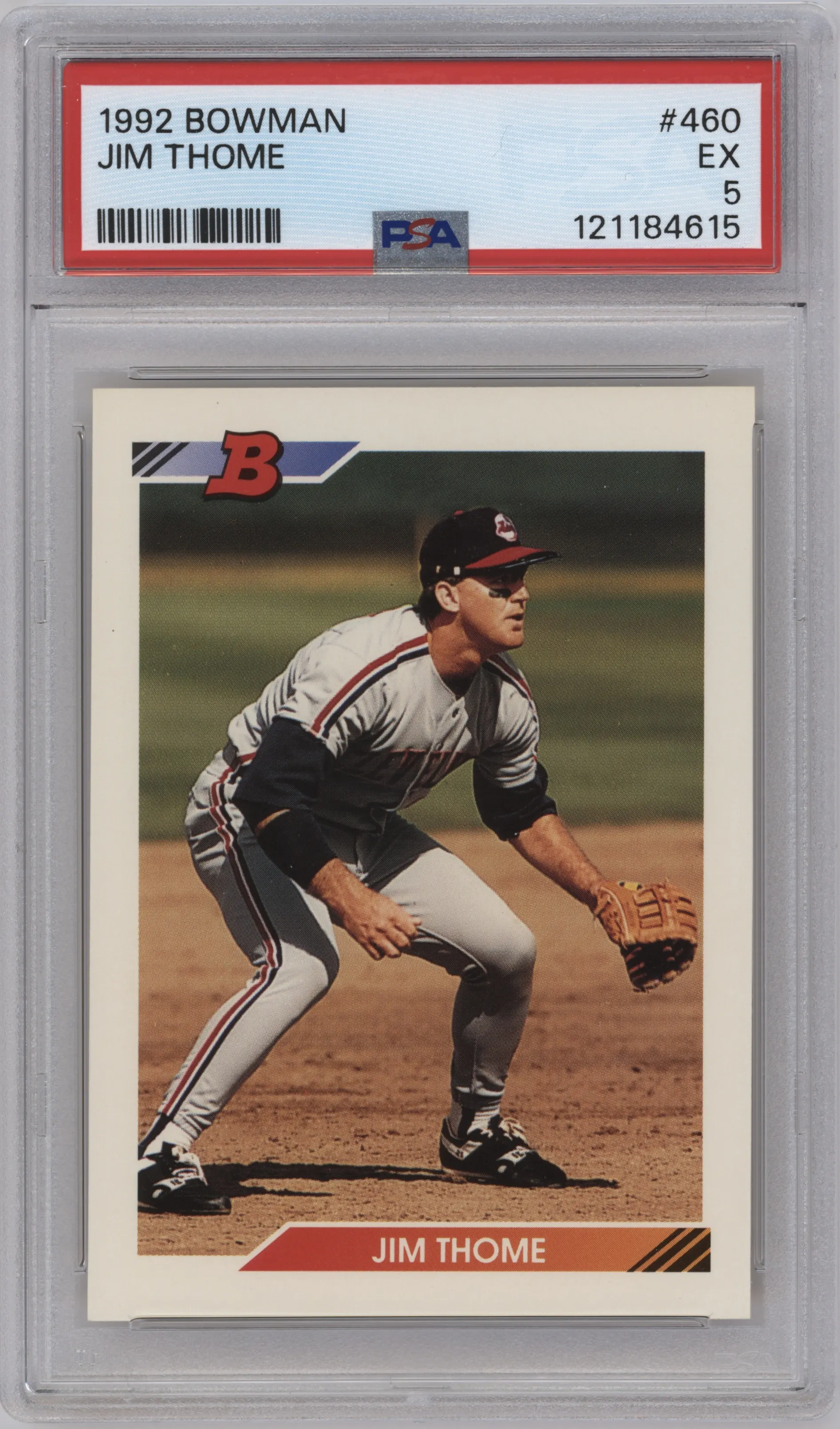 1992 Bowman Jim Thome #460 PSA 5