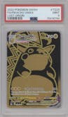 Pikachu VMAX  from the 2022 Pokemon SWSH set graded by PSA and given an overall grade of 9.
