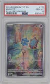 Bronzor from the 2024 Pokemon SV set graded by PSA and given an overall grade of 10.