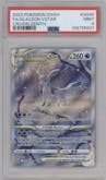 Glaceon Vstar from the 2023 Pokemon SWSH set graded by PSA and given an overall grade of 9.
