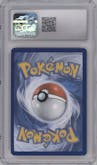 Blastoise from the 2021 Pokemon SWSH set featuring a Base Set parallel graded by CSG and given an overall grade of 9.