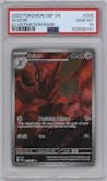 Scizor from the 2023 Pokemon SV set graded by PSA and given an overall grade of 10.