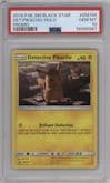 Detective Pikachu from the 2019 Pokemon S&M  set graded by PSA and given an overall grade of 10.