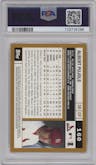 Albert Pujols  from the 2002 Topps set featuring a Variation parallel graded by PSA and given an overall grade of 10.