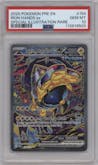 Iron Hands ex from the 2025 Pokemon SV set graded by PSA and given an overall grade of 10.