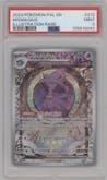 Mismagius from the 2023 Pokemon SV set graded by PSA and given an overall grade of 9.
