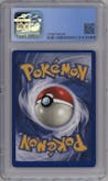 Vaporeon from the 1999 Pokemon set graded by CSG and given an overall grade of 8.