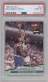 Shaquille O’Neal from the 1992-93 Fleer Ultra set graded by PSA and given an overall grade of 10.