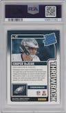 Cooper DeJean from the 2024 Donruss set graded by PSA and given an overall grade of 10.