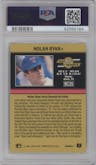 Nolan Ryan from the 1991 Leaf set graded by PSA and given an overall grade of 10.
