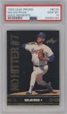 Nolan Ryan from the 1991 Leaf set graded by PSA and given an overall grade of 10.