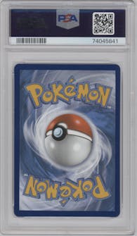Galarian Moltres V from the 2021 Pokemon SWSH set graded by PSA and given an overall grade of 10.