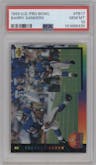 Barry Sanders from the 1993 Upper Deck set graded by PSA and given an overall grade of 10.
