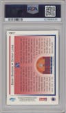Barry Sanders from the 1993 Upper Deck set graded by PSA and given an overall grade of 10.