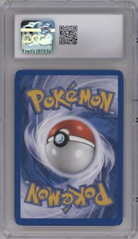 Wigglytuff from the 1999 Pokemon set graded by CSG and given an overall grade of 9.