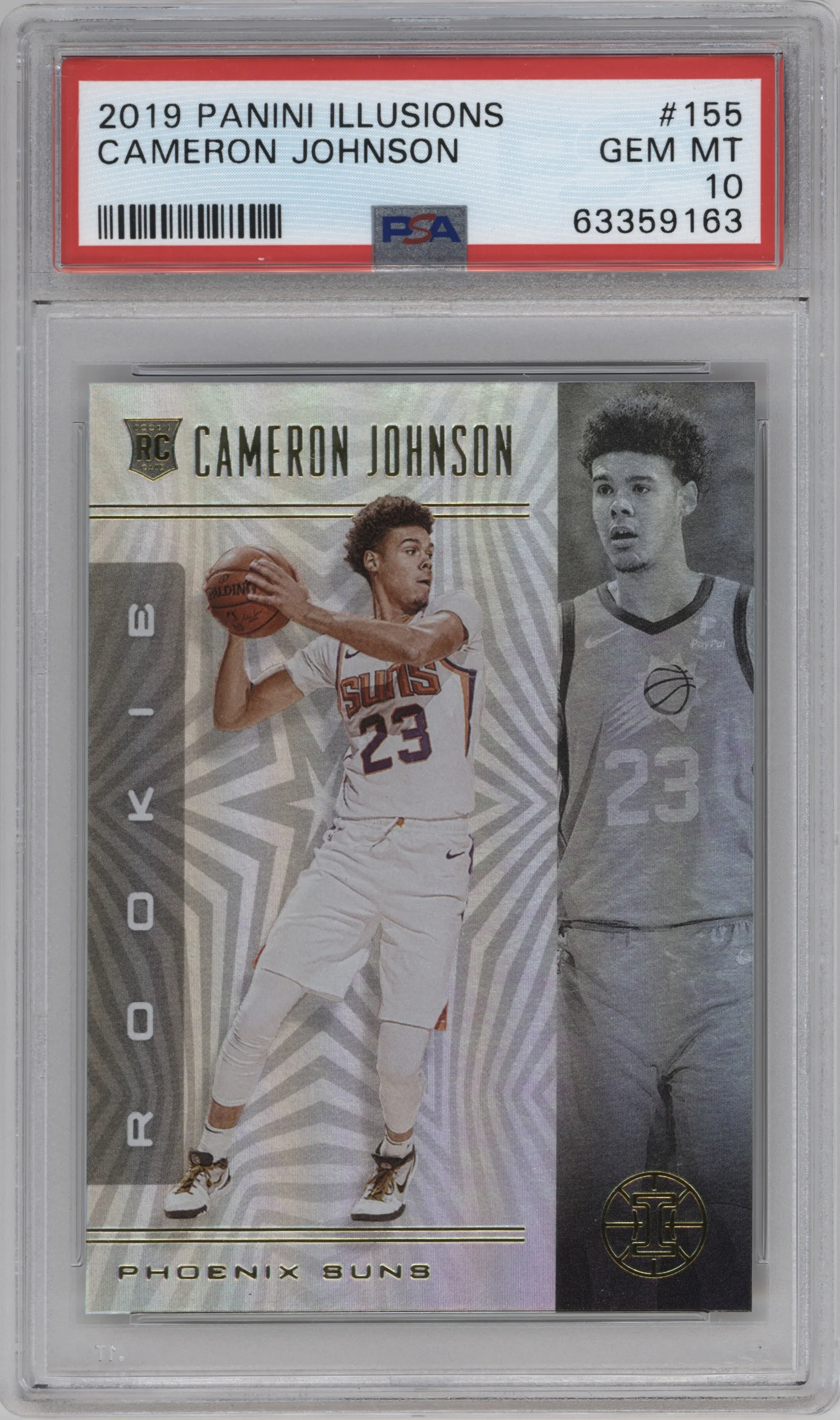 2019 Panini Illusions Cameron Johnson #155 PSA 10