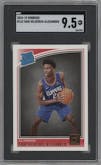 Shai Gilgeous-Alexander from the 2018-19 Panini Donruss  set graded by SGC and given an overall grade of 9.5.