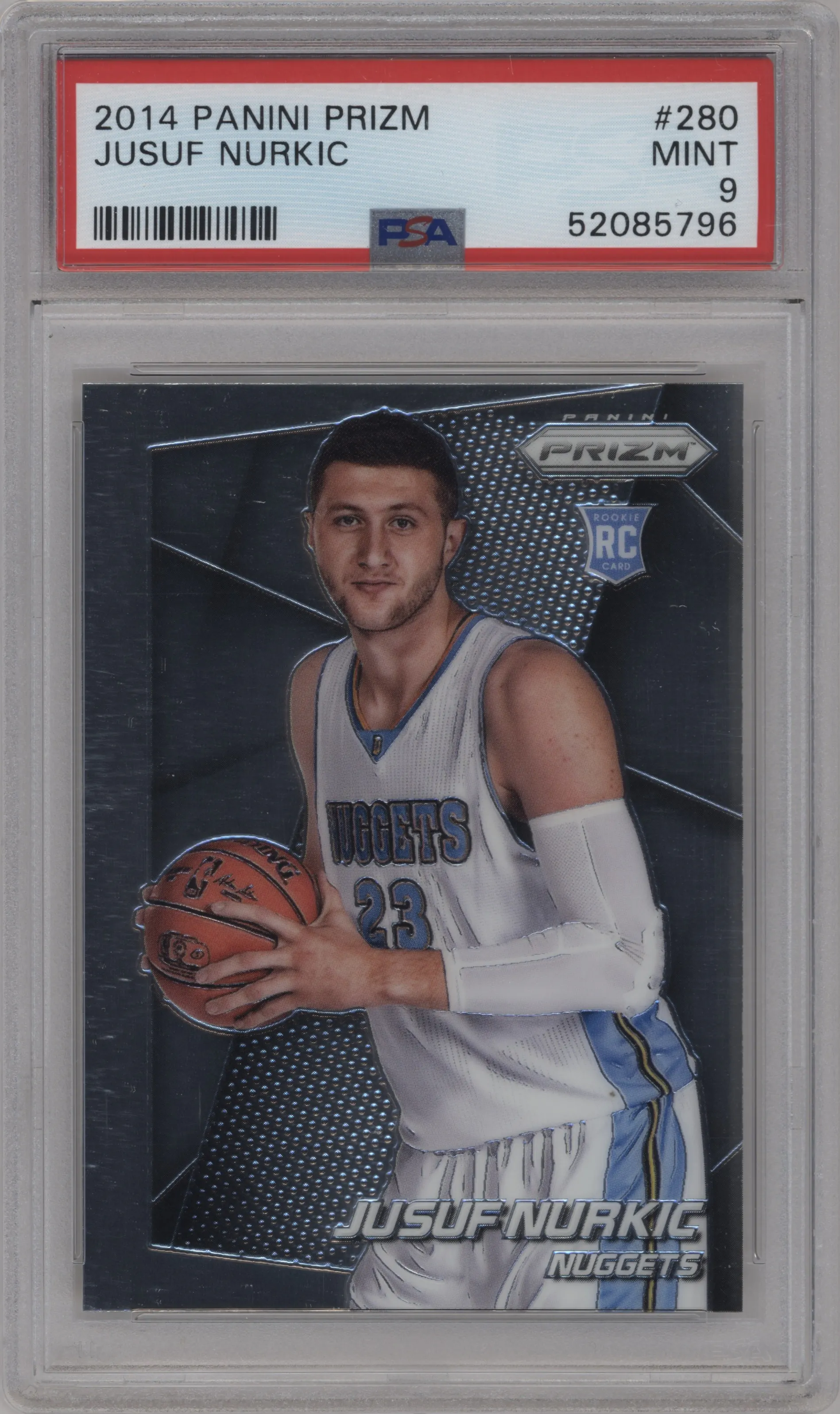 2014 Panini Prizm Jusuf Nurkic PSA 9