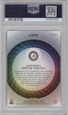 Bryce Young from the 2023 Panini Select Draft Picks set graded by PSA and given an overall grade of 9.