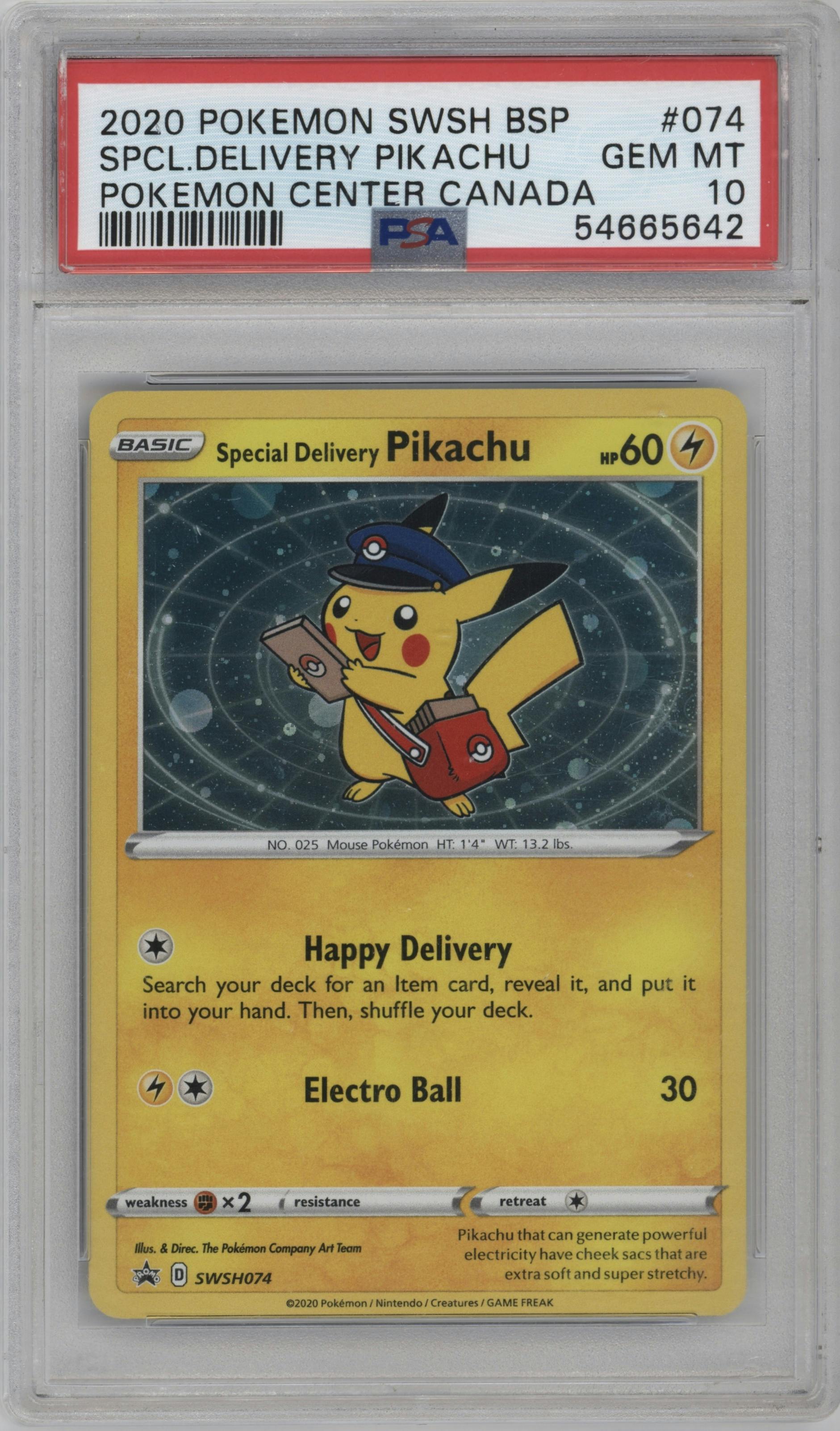 Special Delivery Pikachu
