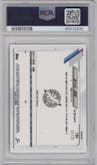 Roki Sasaki from the 2021 Topps Chrome Nippon Professional set featuring a Orange Refractor  parallel graded by PSA and given an overall grade of 9.
