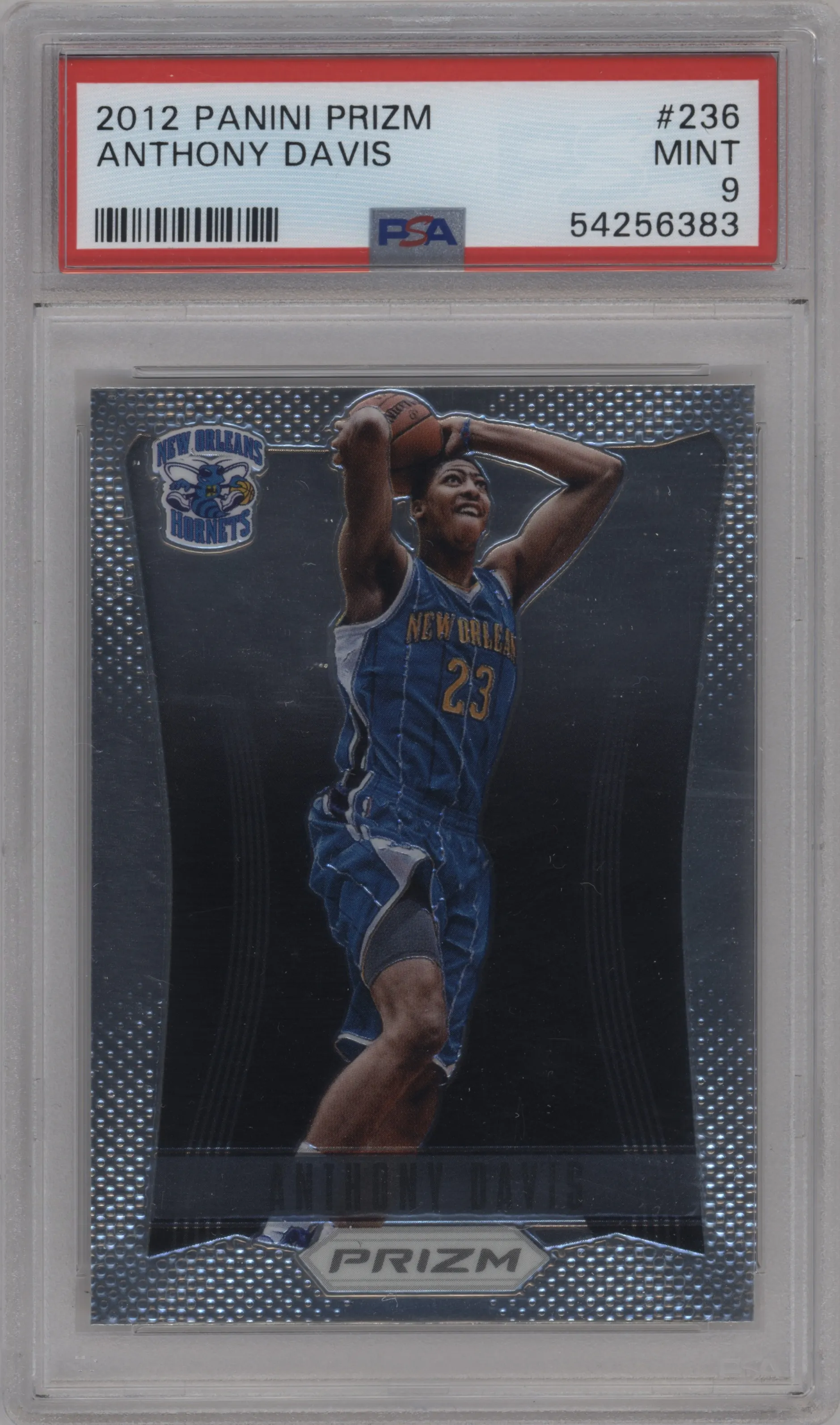 2012 Panini Prizm Anthony Davis PSA 9