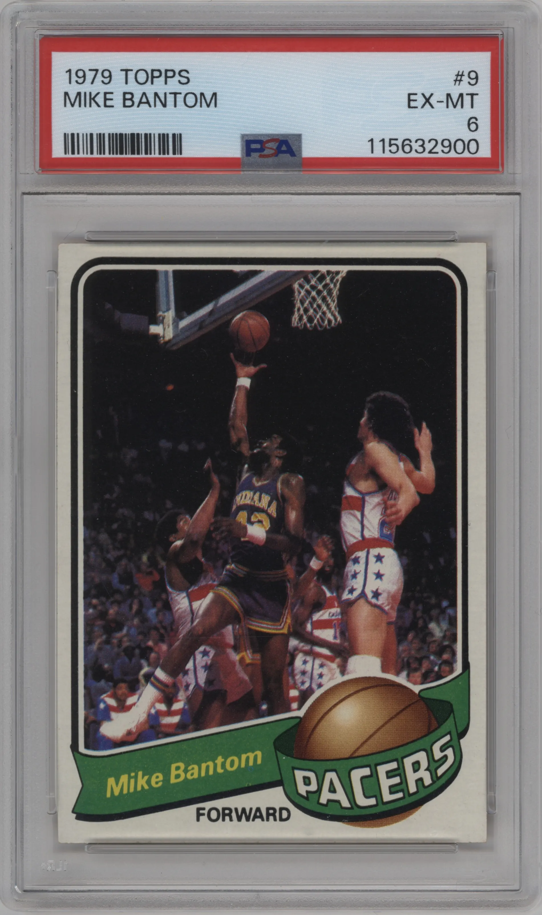1979 Topps Mike Bantom PSA 6