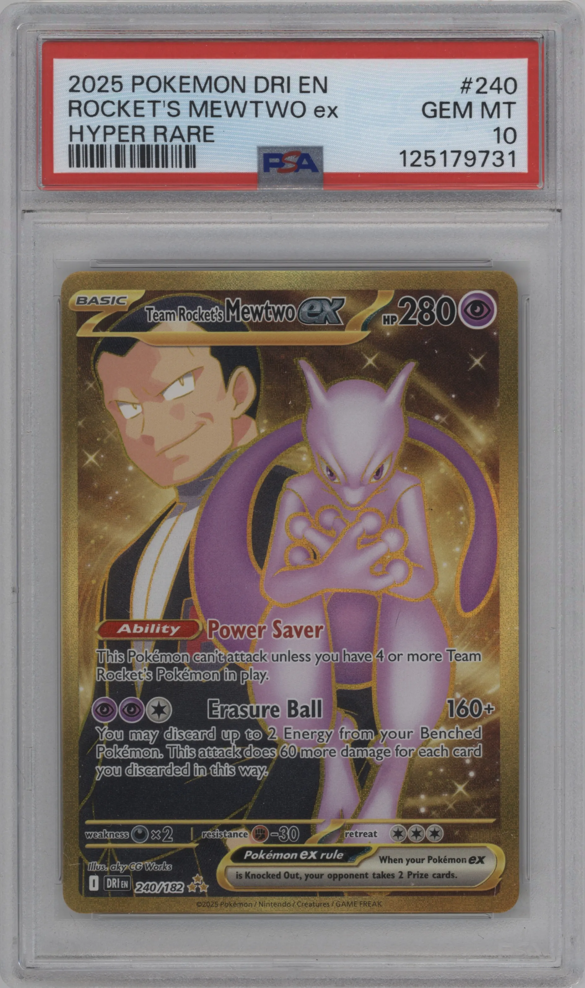 Team Rocket's Mewtwo ex