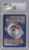 Vaporeon from the 1999 Pokemon set graded by CSG and given an overall grade of 8.5.