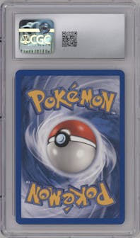 Venusaur ex from the 2004 Pokemon EX set graded by CSG and given an overall grade of 9.5.