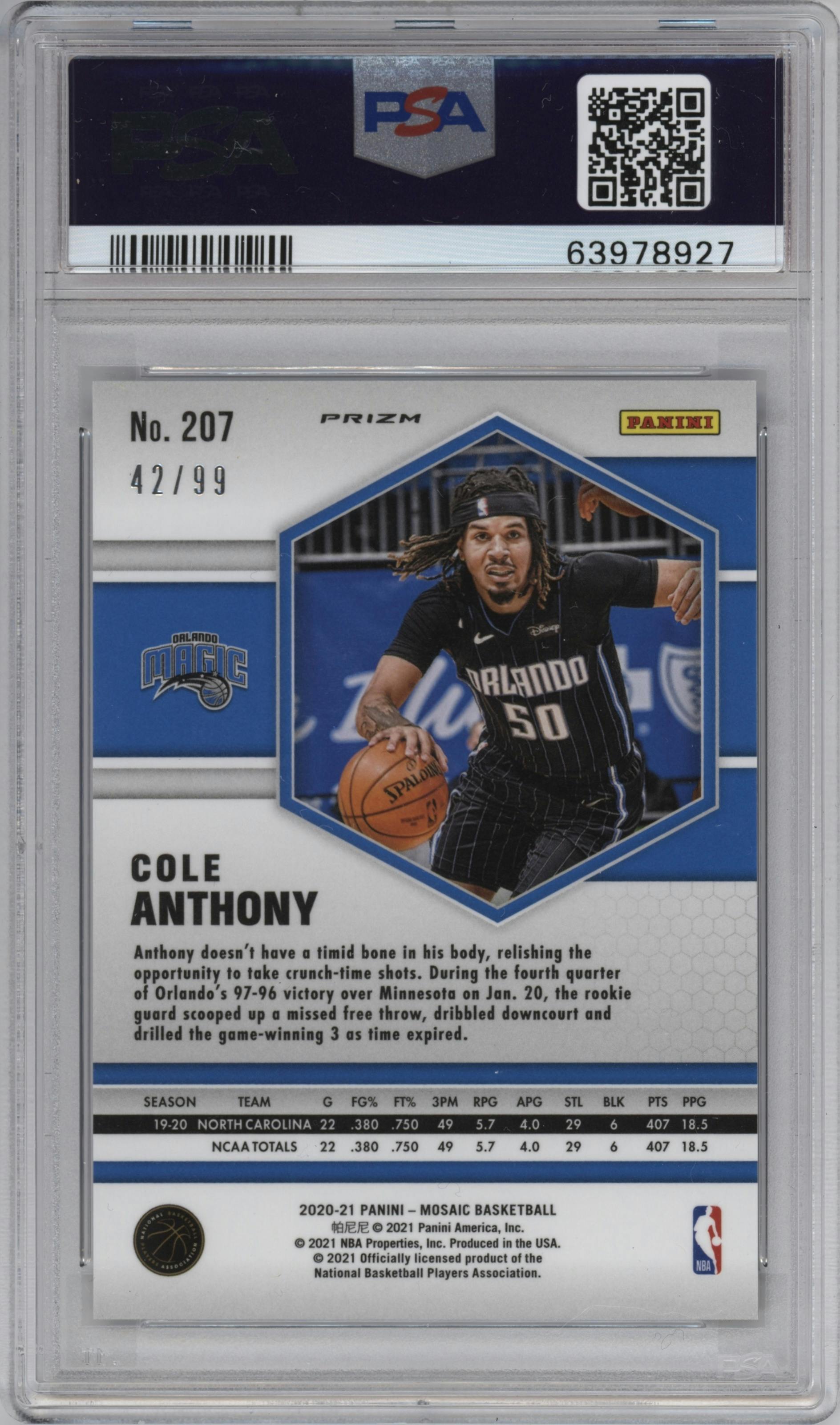 Cole Anthony