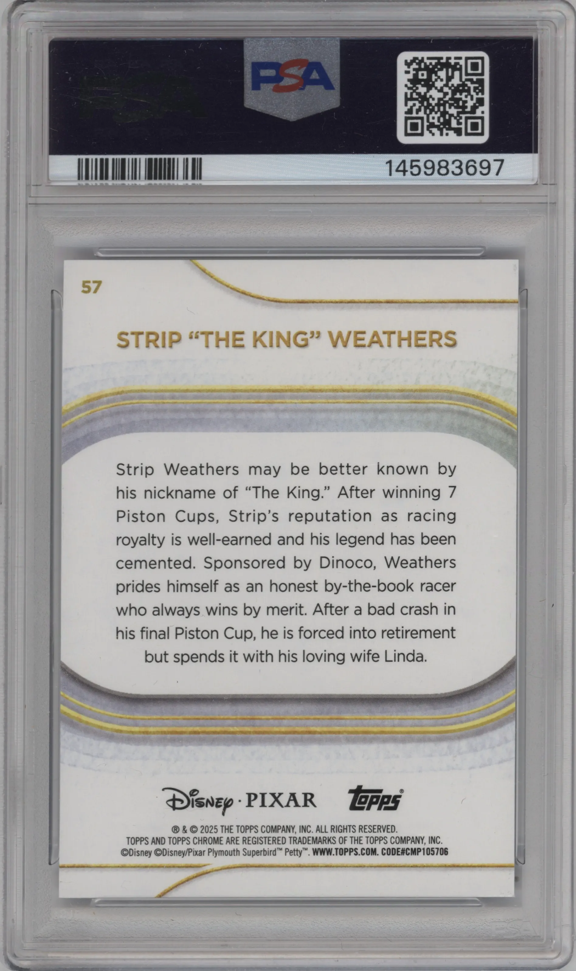 Strip "The King" Weathers