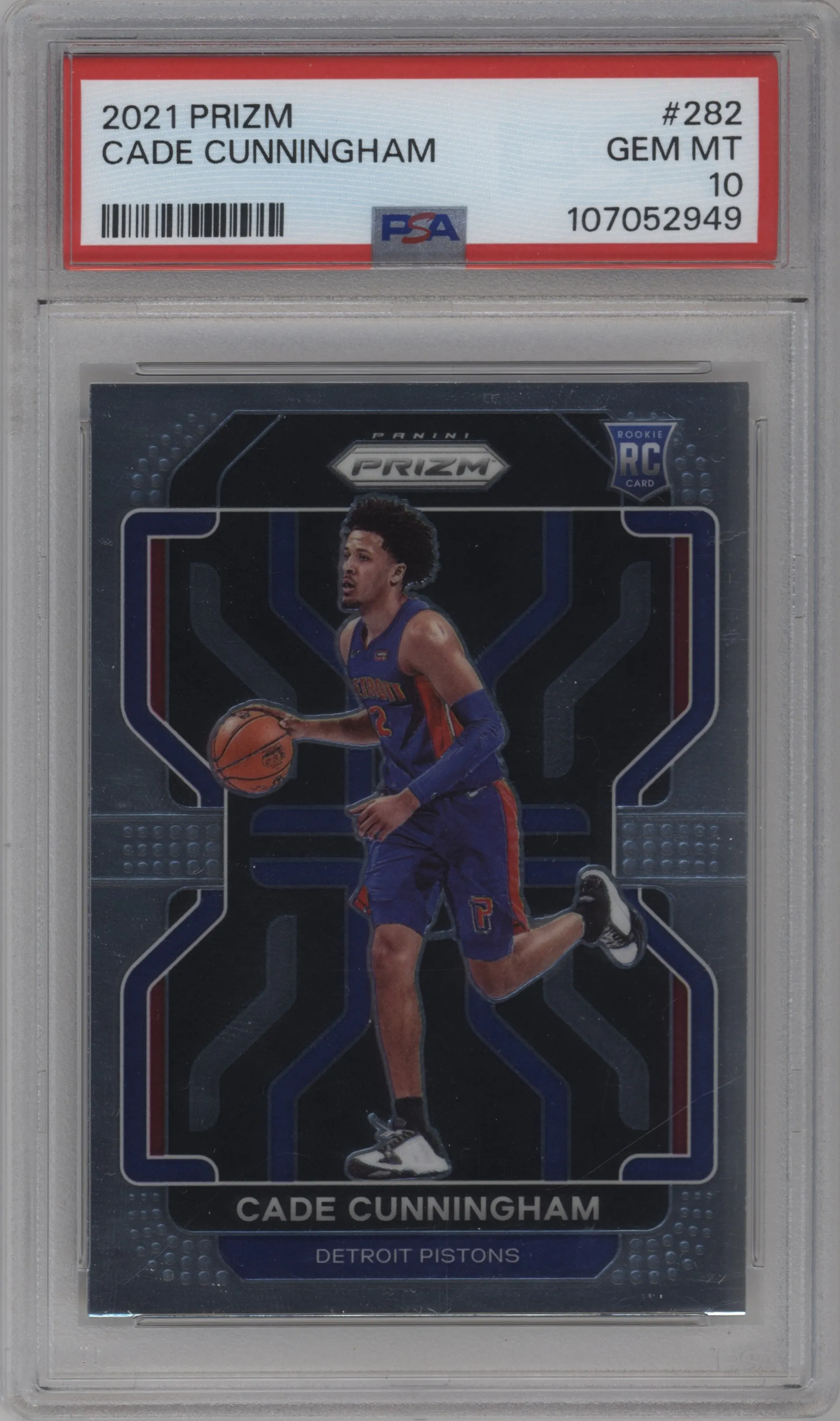 2021 Panini Prizm Cade Cunningham PSA 10